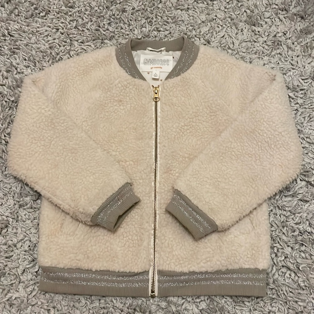 2018 Gymboree Sherpa Jacket, Size S (5-6)